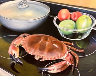 Cornish Crab on a Modern Cooker